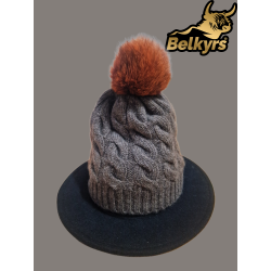 nádherná teplá čiapka z jačej vlny