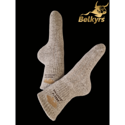 Ponožky 100% vlna z Jaka sivé