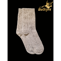 Ponožky zo 100% mongolskej vlny sivé