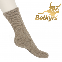 Ponožky 100% mongolská vlna sivé