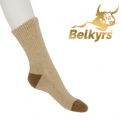 Ponožky z mongolskej vlny béžové