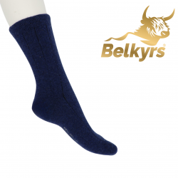 Ponožky z mongolskej vlny tmavomodré