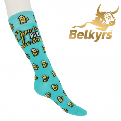 Bavlnené ponožky pivný vzor