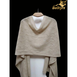 Šál 100% kašmírový so zaujímavým detailom