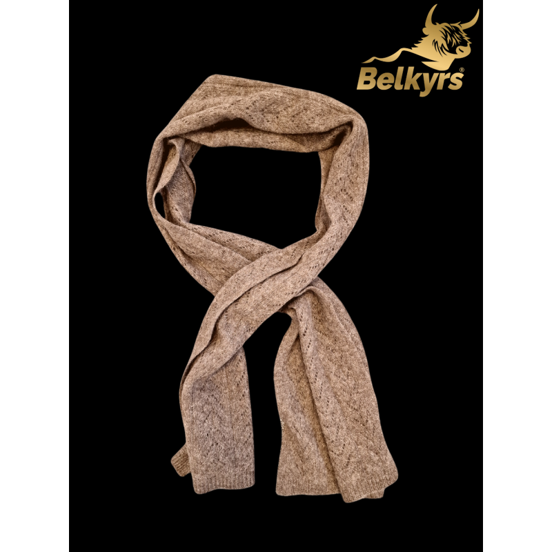 Šál 100% jačia vlna vzorovaný