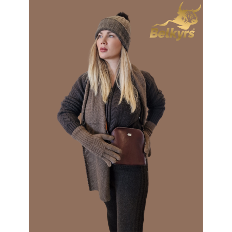 Rukavice 100% jačia vlna dlhý model