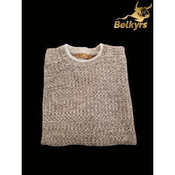 Sveter tmavosivý 100% mongolská vlna