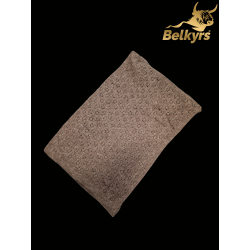 Šál zo 100% mongolskej vlny hnedý